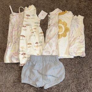 Grayson mini, little co, kid tales toddler girls 18M spring/summer bundle